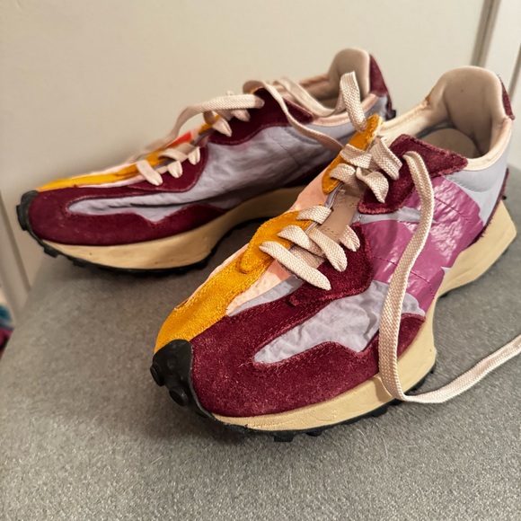 New Balance 327 'Vintage Worn Pack - Golden Hour Dust Blue' - Two Tone - Picture 9 of 13